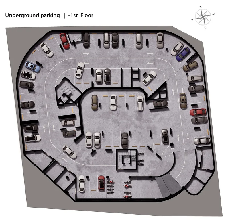 Millennium underground parking plan