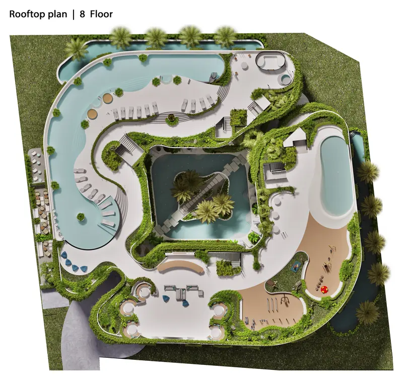 Millennium rooftop plan